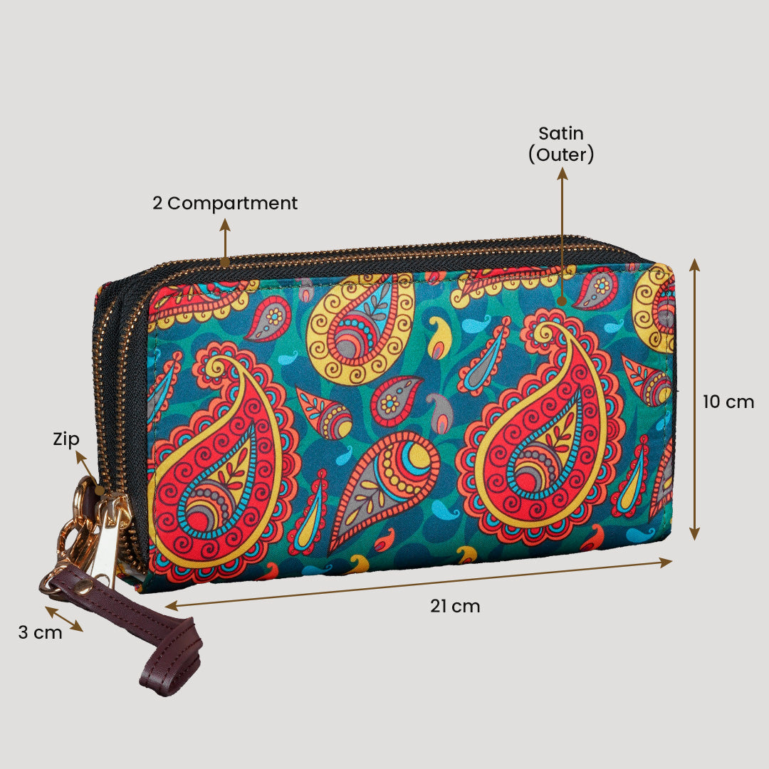 INDIAN FOLK PAISLEY ART