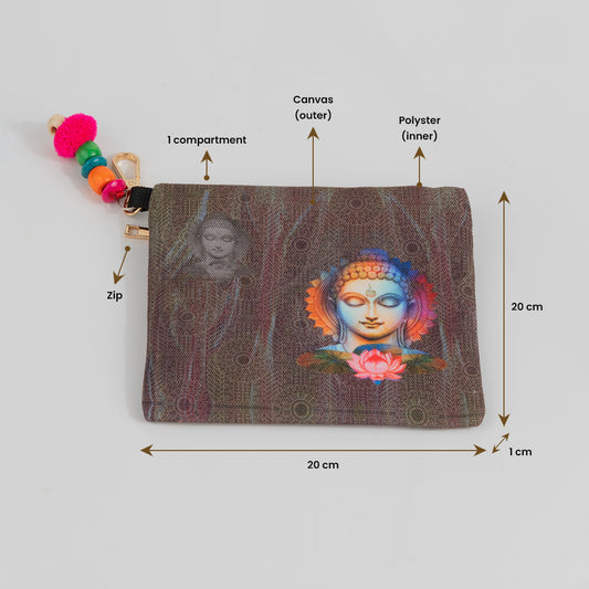 GREY CALM BUDDHA (SET OF 3)