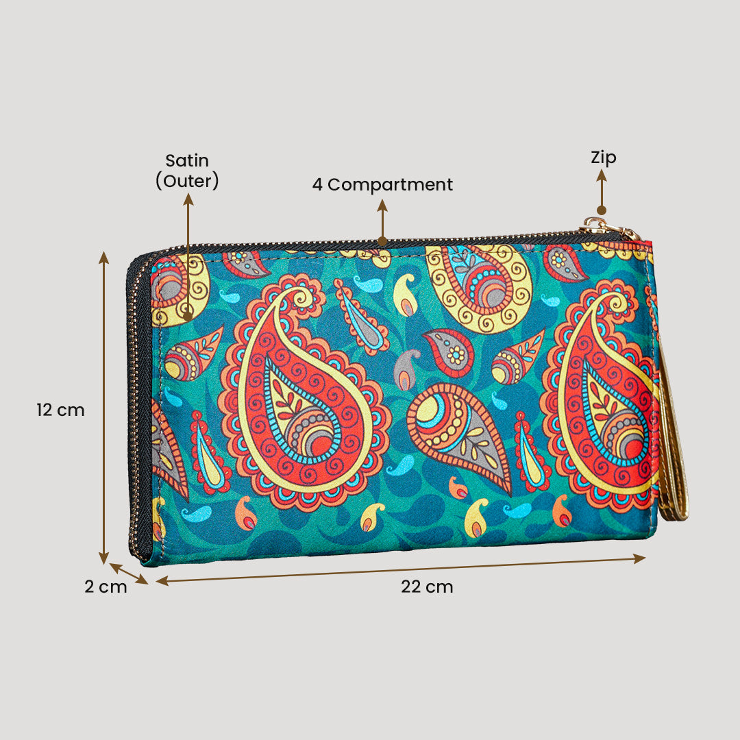 INDIAN FOLK PAISLEY ART