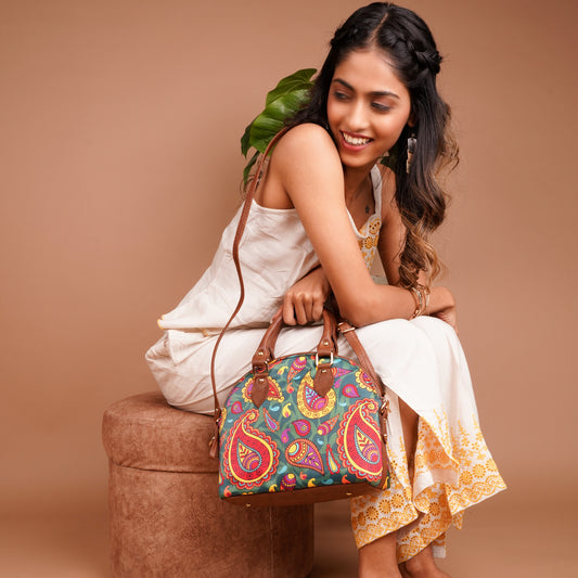 INDIAN FOLK PAISLEY ART