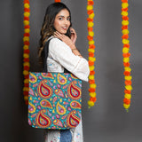 INDIAN FOLK PAISLEY ART