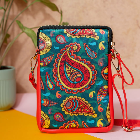 INDIAN FOLK PAISLEY ART