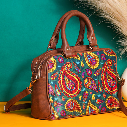 INDIAN FOLK PAISLEY ART