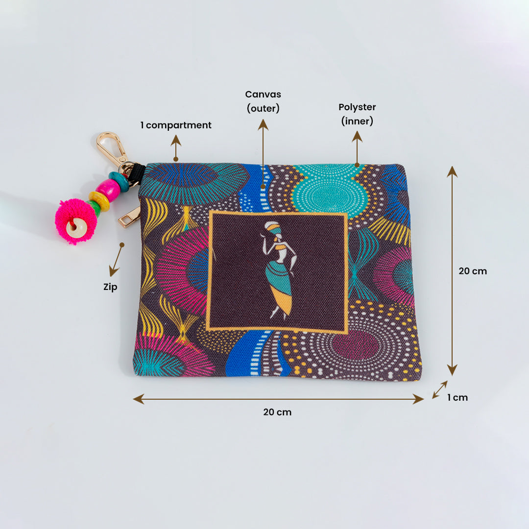 AFRO TRIBAL ART (SET OF 3)